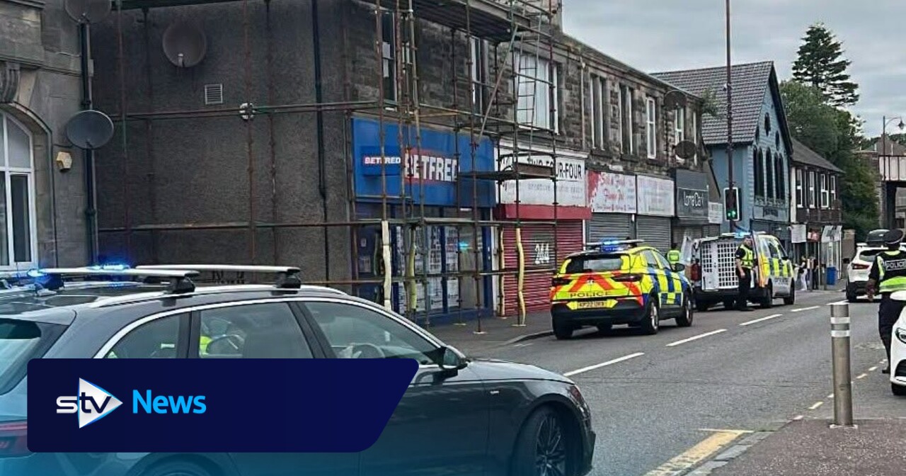 Man taken to hospital following street disturbance as suspect charged