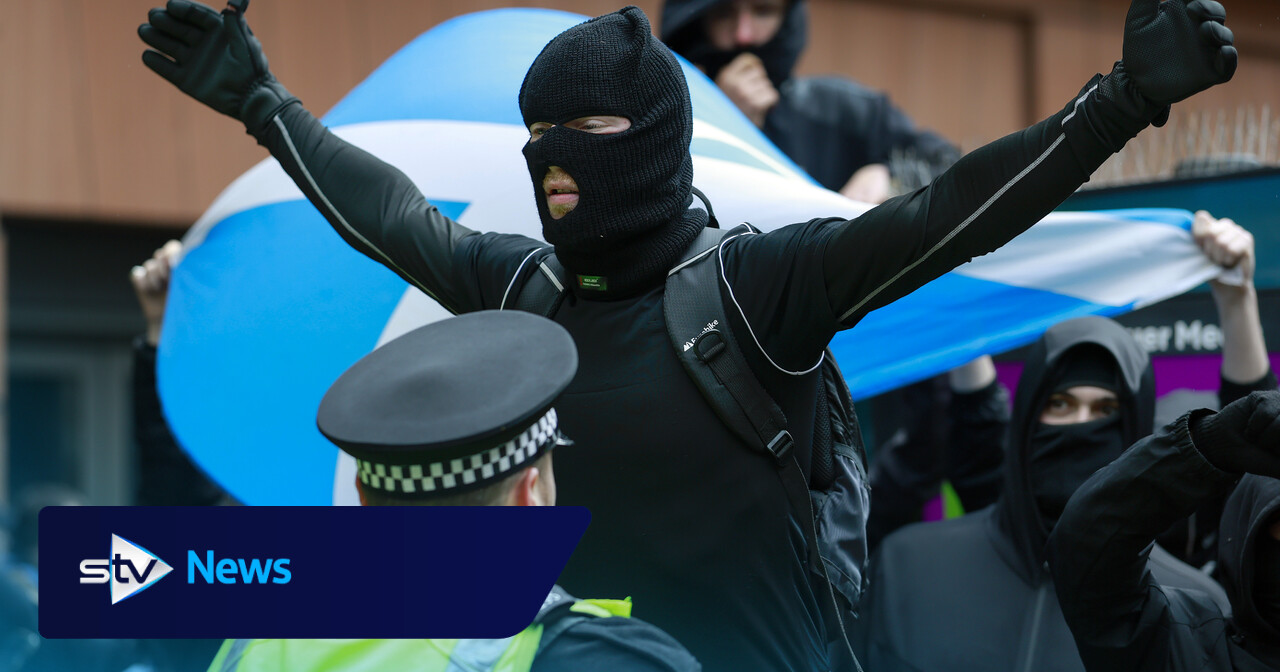 Police chief warns protesters they will be arrested for making Nazi salutes