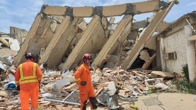 Scottish firefighters face ‘intense’ conditions in Venezuela earthquake response