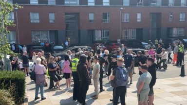 Gorbals housing association office closes due to ‘potential for trouble’ at protest
