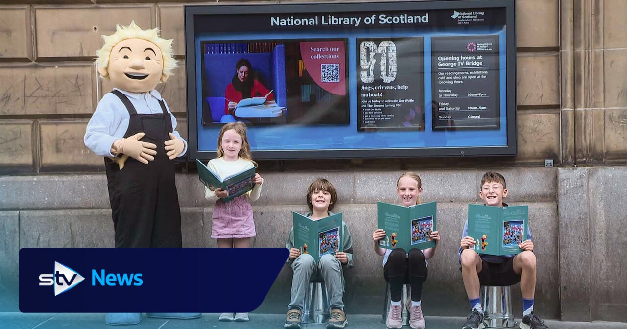 The Broons and Oor Wullie mark 90th anniversary with pop-up exhibitions