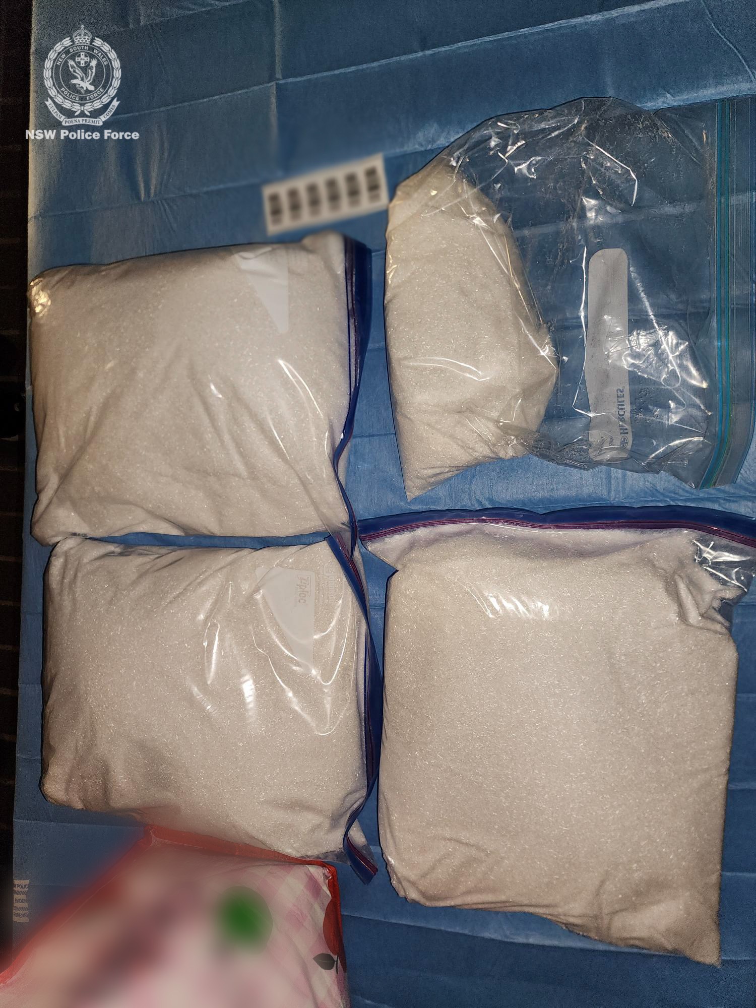It is alleged that 107kg of ketamine was seized