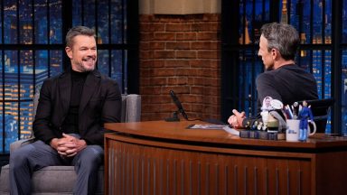 Matt Damon hails ‘epic’ Scotland fans in Boston as World Cup highlight