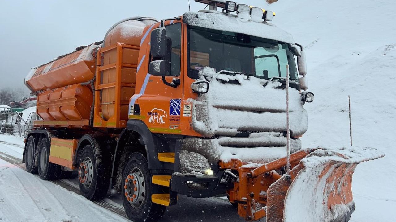 Bear Scotland launches competition to name fleet of winter road gritters
