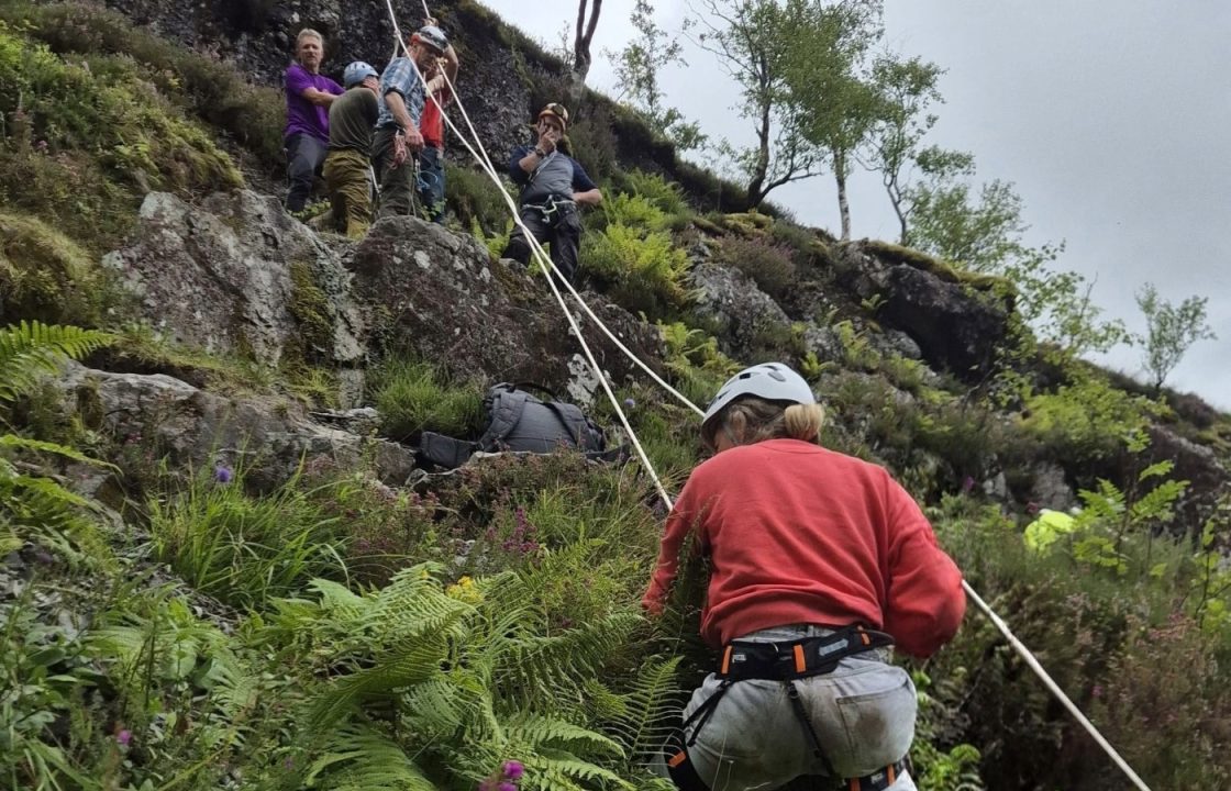 Hillwalker rescued after falling 30 metres into gorge in Glen Coe