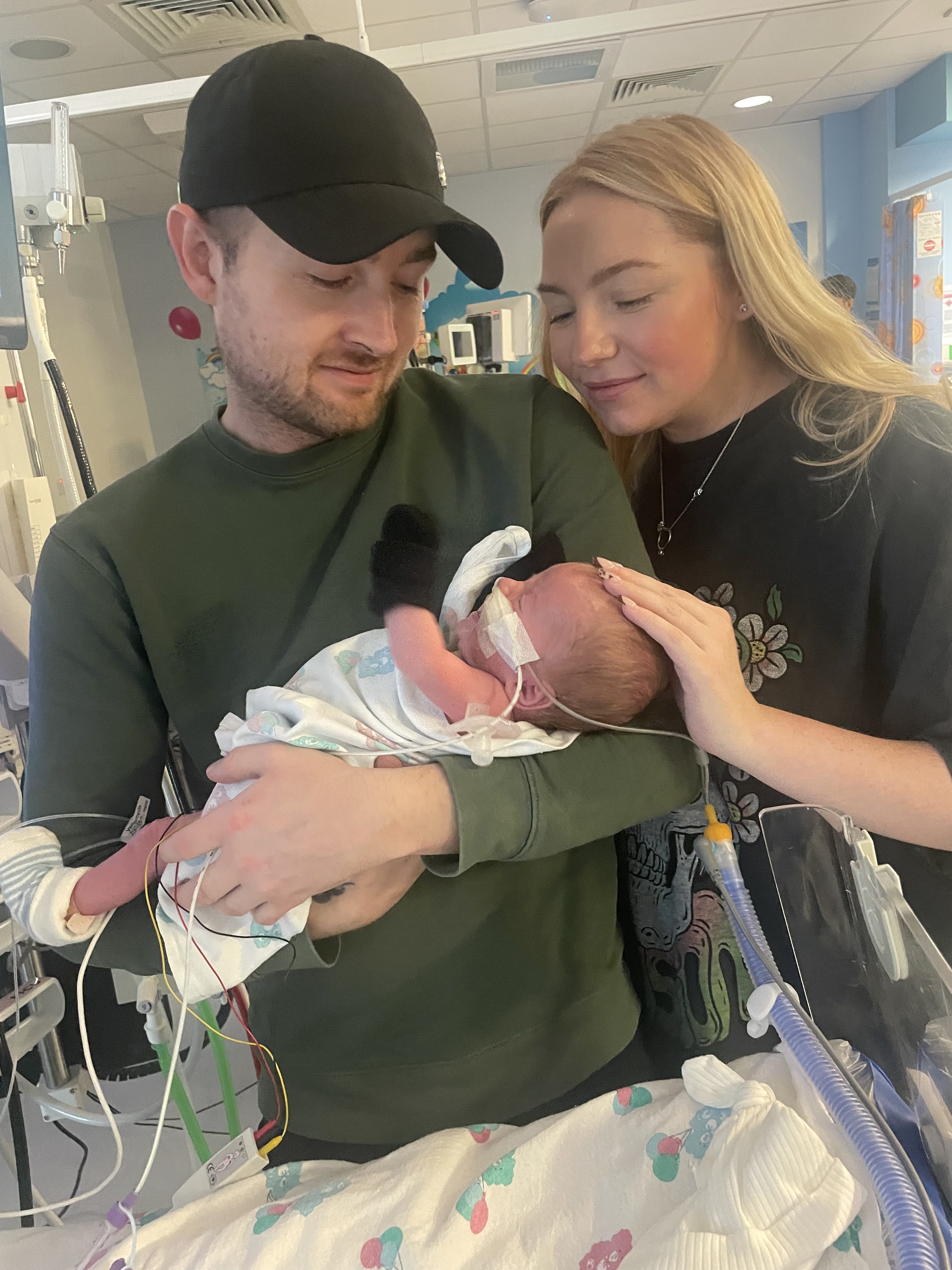 Aidan's family are going to do the fundraising walk in September