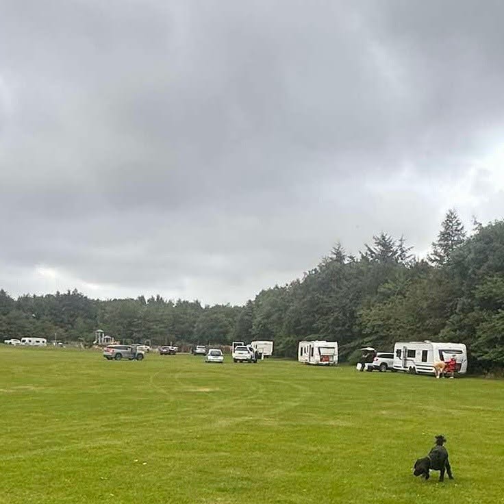 The travellers camp has prevented the Rainbow Run.