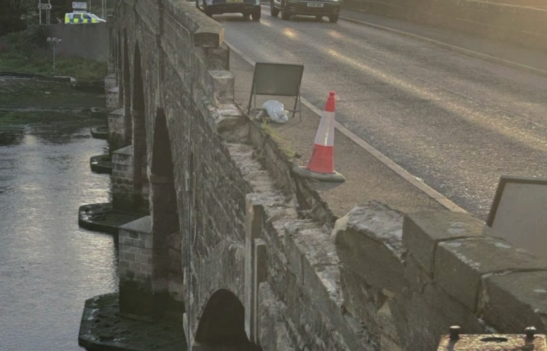 Historic Aberdeenshire bridge suffers ‘significant damage’ in vehicle collision