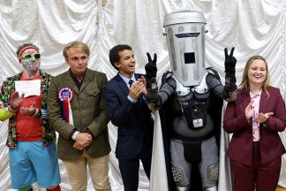 Farage wins in Clacton as police contest ‘credible threat’ claim at count
