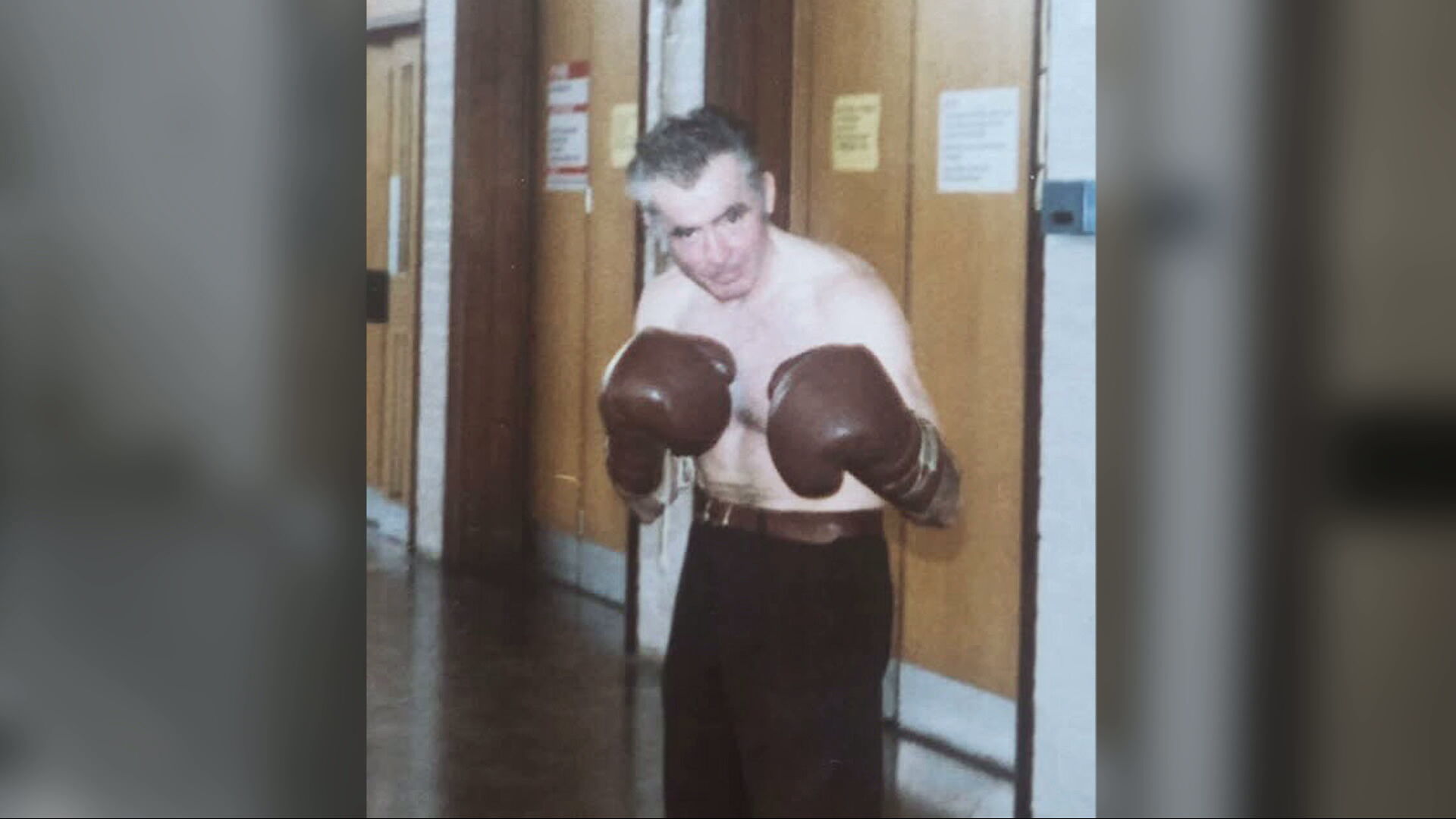 George is a former champion boxer