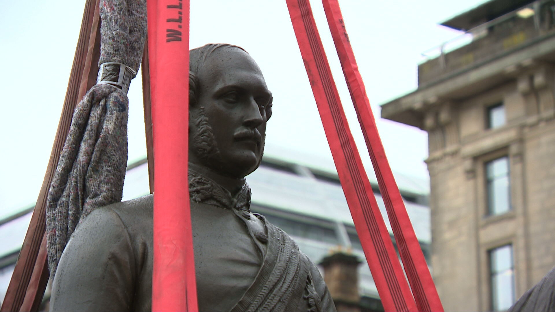 Some statues have returned home to George Square