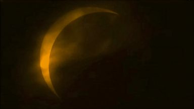 Solar eclipse in pictures as Scots catch glimpse of phenomenon 