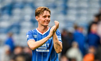 ‘You can’t be shy’, says James Penrice after Rangers scoring debut against St Mirren