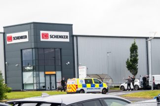 Logistics firm’s premises vandalised over ‘Israel links’