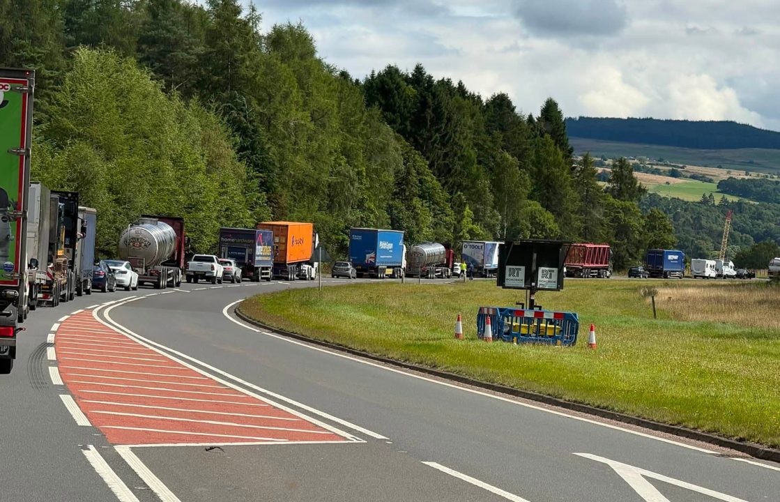 A9 road closed after ‘man takes unwell’ near Pitlochry