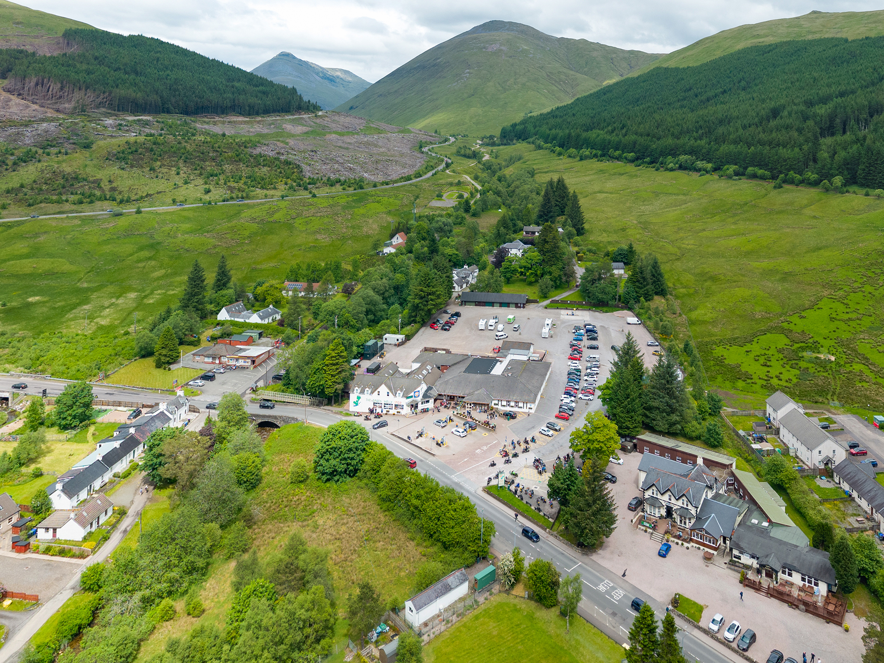 The Green Welly Stop has expanded over the decades to become a one-stop shop for drivers and hikers.