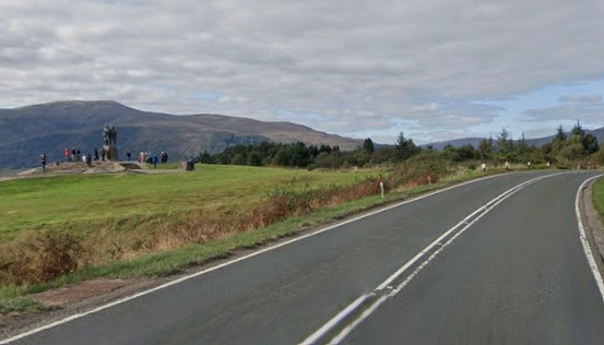 Motorcyclist in hospital with ‘life-threatening injuries’ after crash with lorry near Commando Memorial