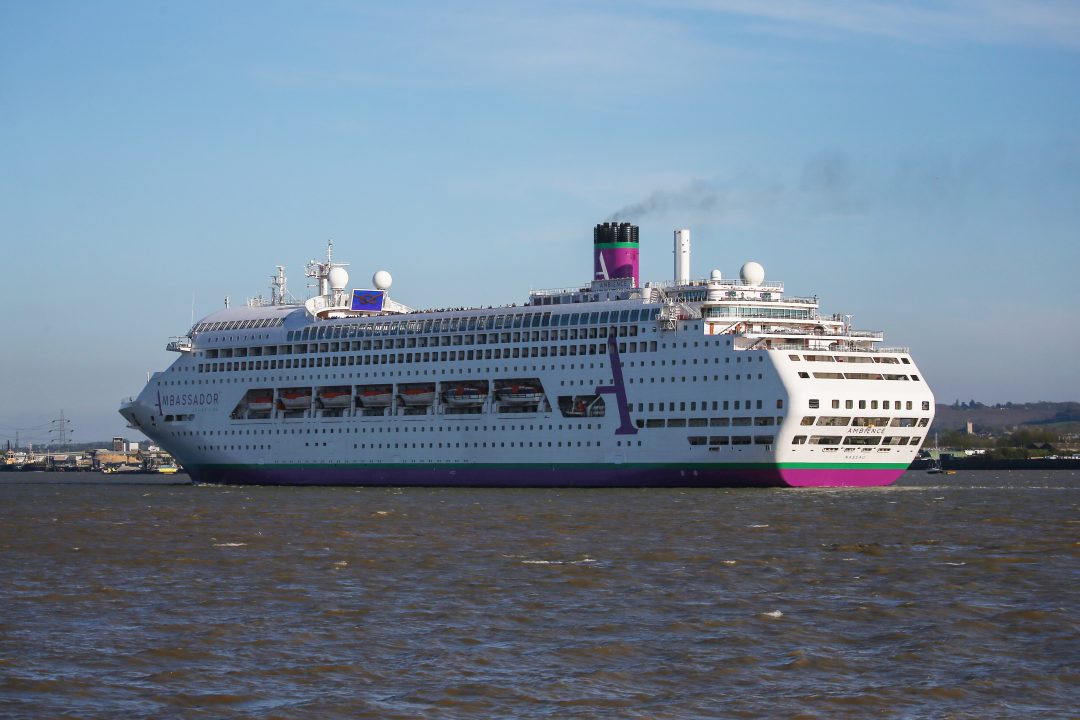 Major search under way after ‘passenger falls overboard’ from cruise ship docked in Dundee