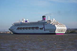 Major search under way after ‘passenger falls overboard’ from cruise ship docked in Dundee
