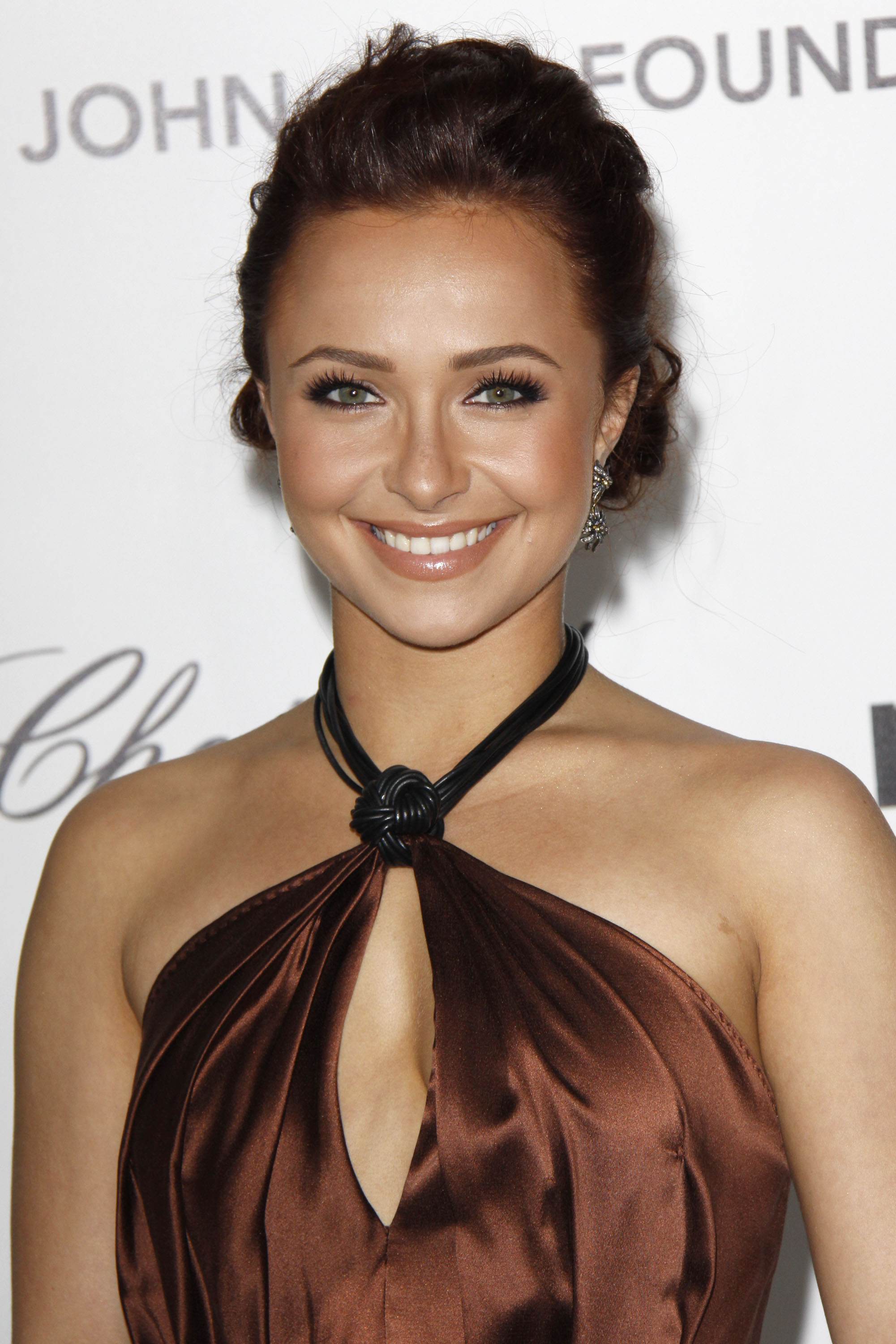 Hayden Panettiere arriving for The 18th annual Elton John AIDS Foundation Party to celebrate the 82nd Academy Awards at the Pacific Design Center in Los Angeles.