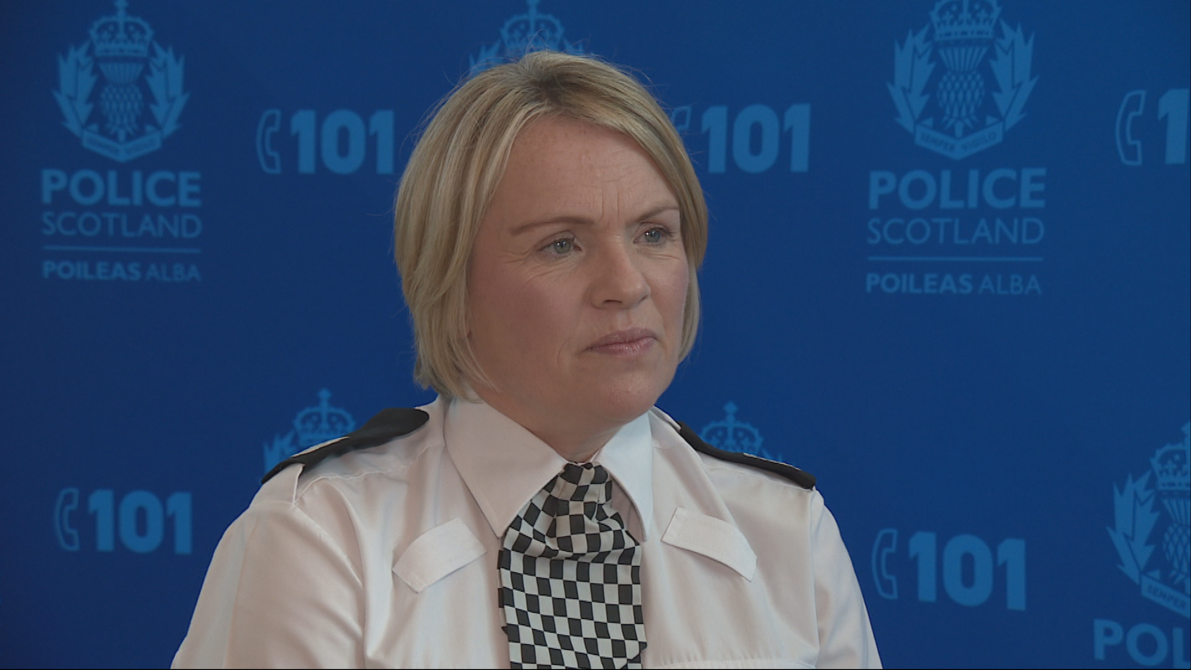 Assistant chief constable Wendy Middleton, Police Scotland lead for violence
