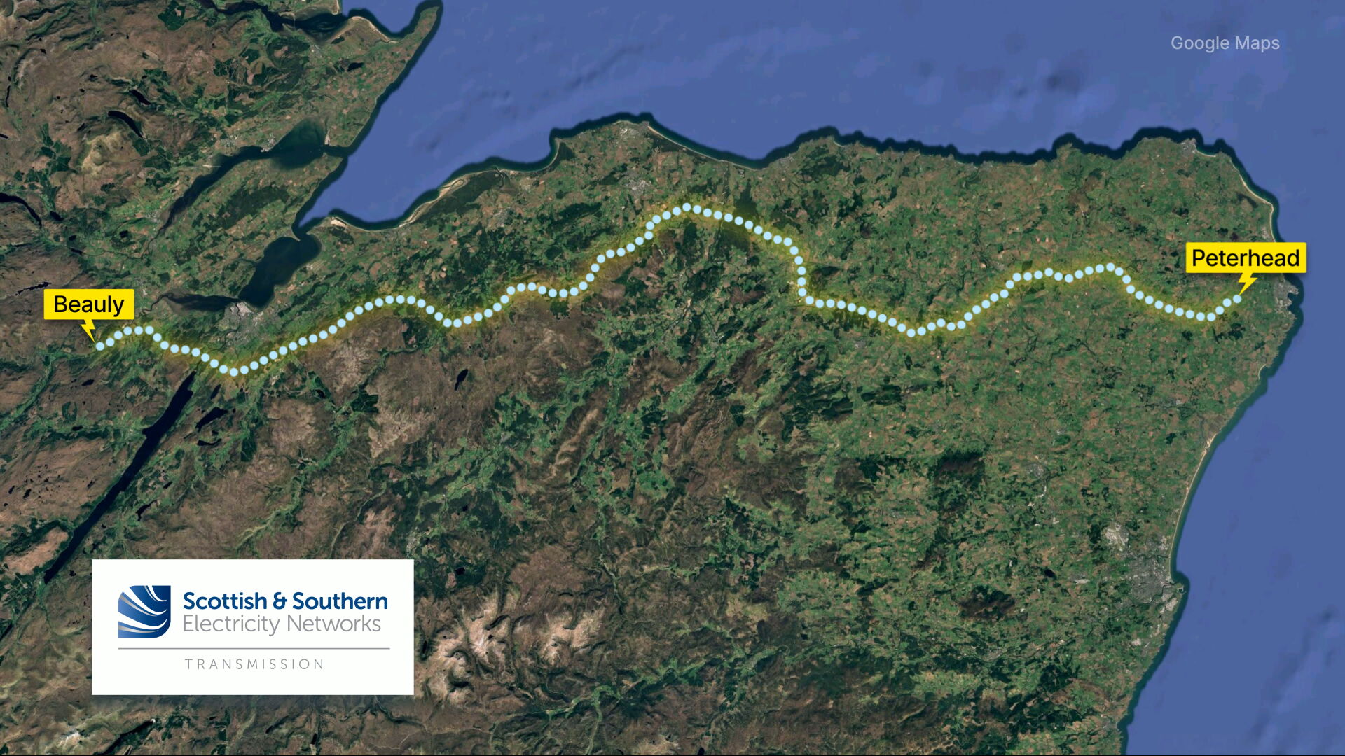 The proposed network is 115 miles long