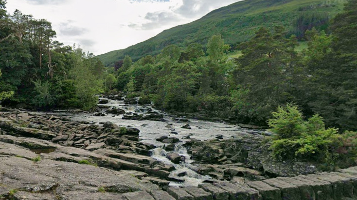 Man in hospital after being rescued from water at Stirlingshire beauty spot