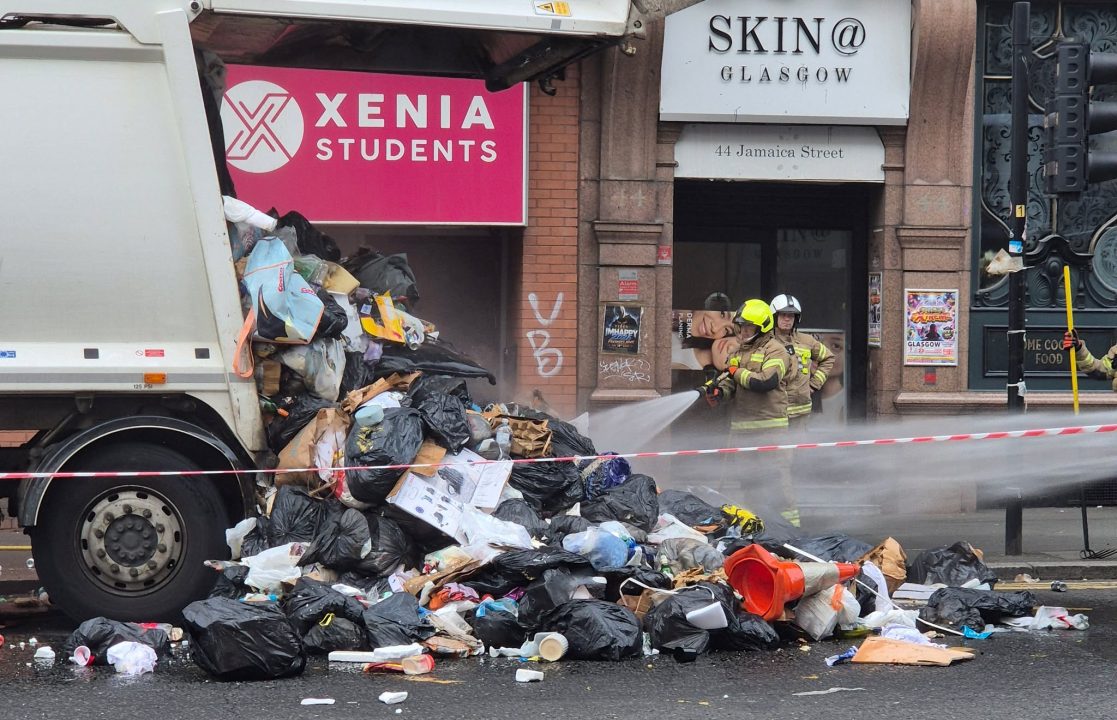 Calls for deposit return scheme to dispose of vapes after bin lorry fires in Glasgow