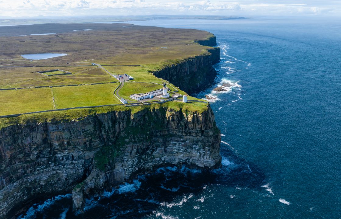 Woman, 60, dies after falling into water near Dunnet Head on north coast of Scotland