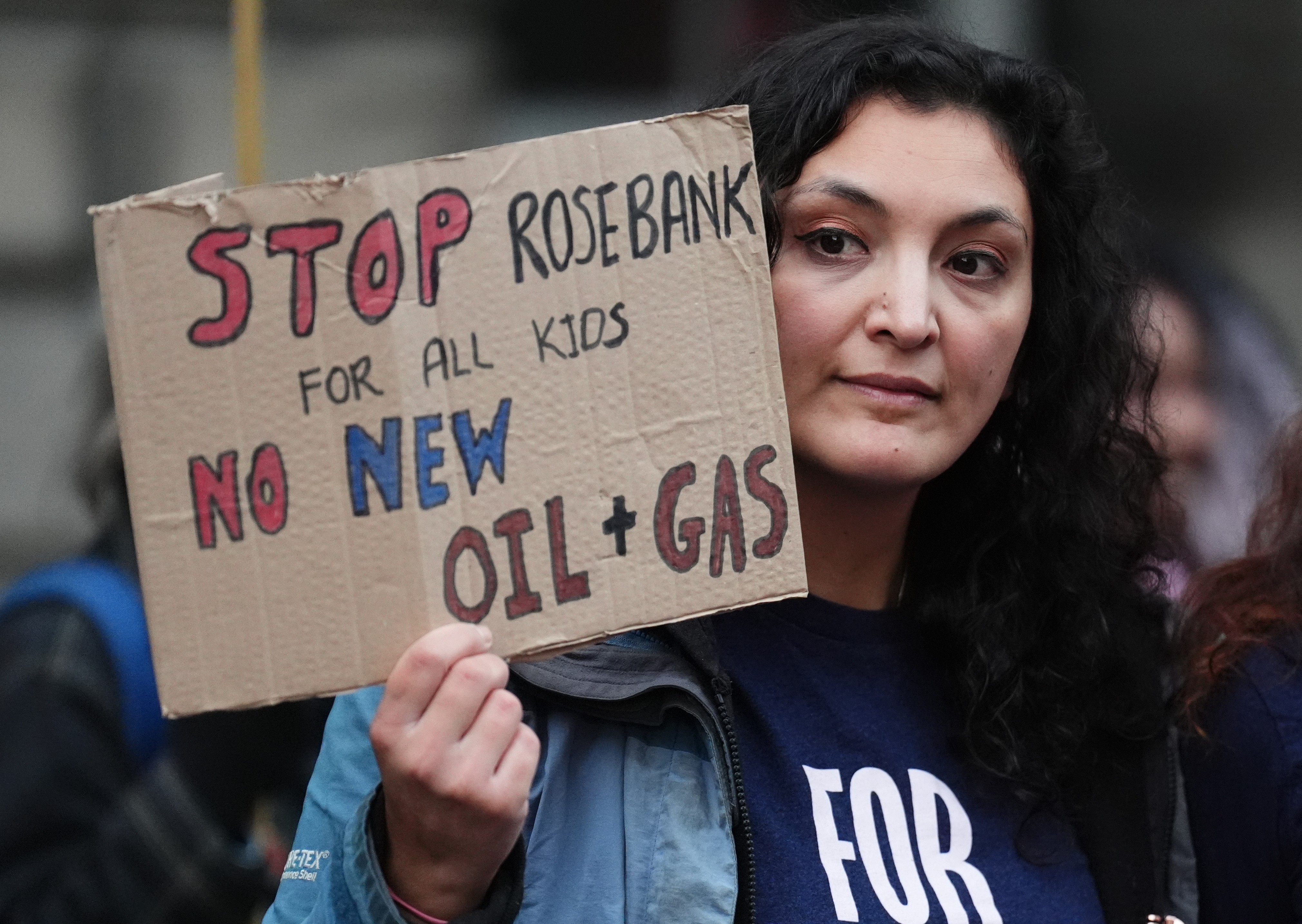 Environmentalists fear the impact on climate change if Rosebank is allowed to go ahead