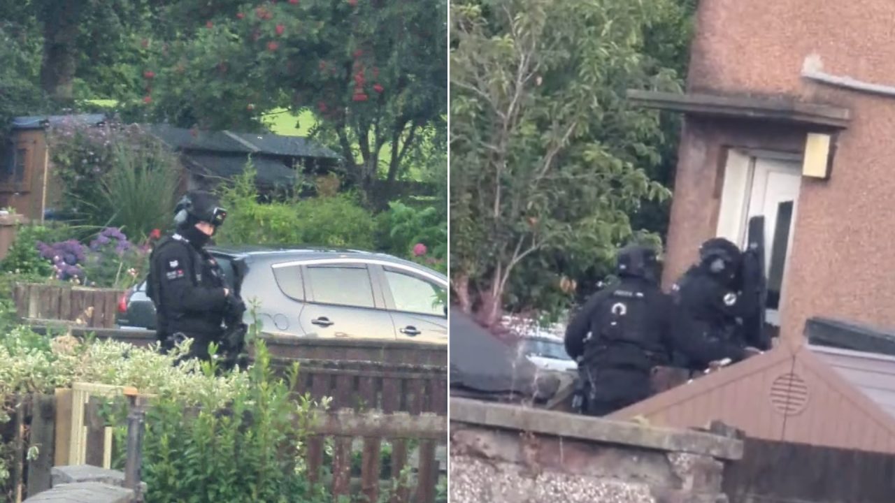 Armed police raid property in Fife as investigation launched