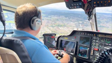High-tech helicopter helping spot rail faults ahead of storm season