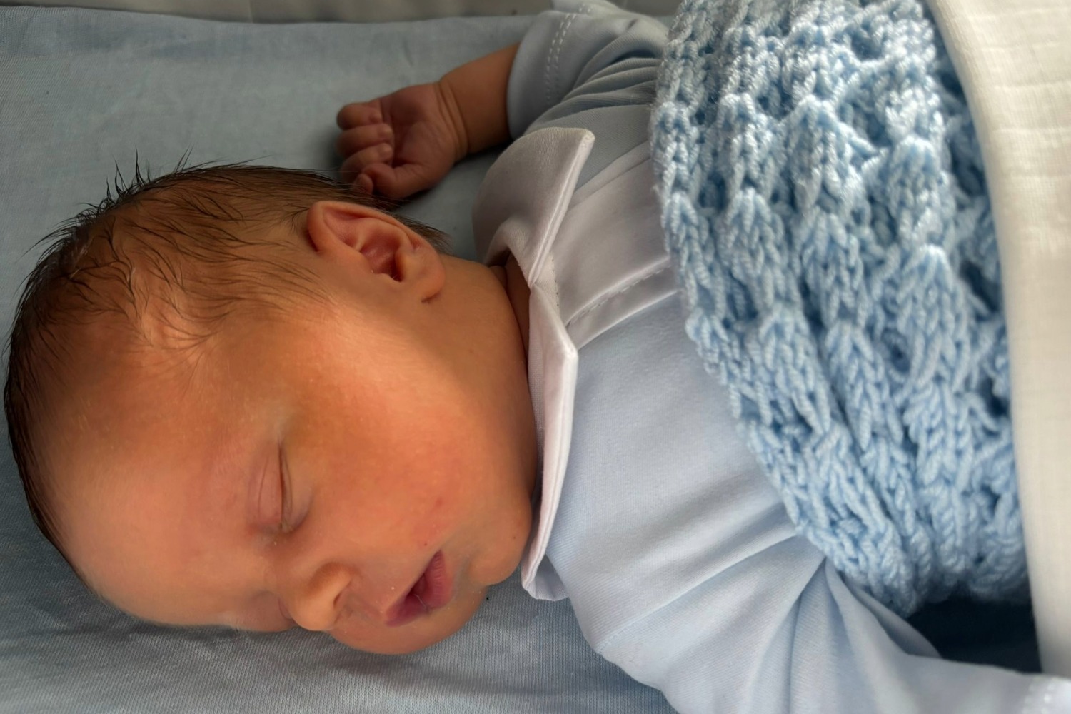Tommy was delivered safely despite the death of his mother