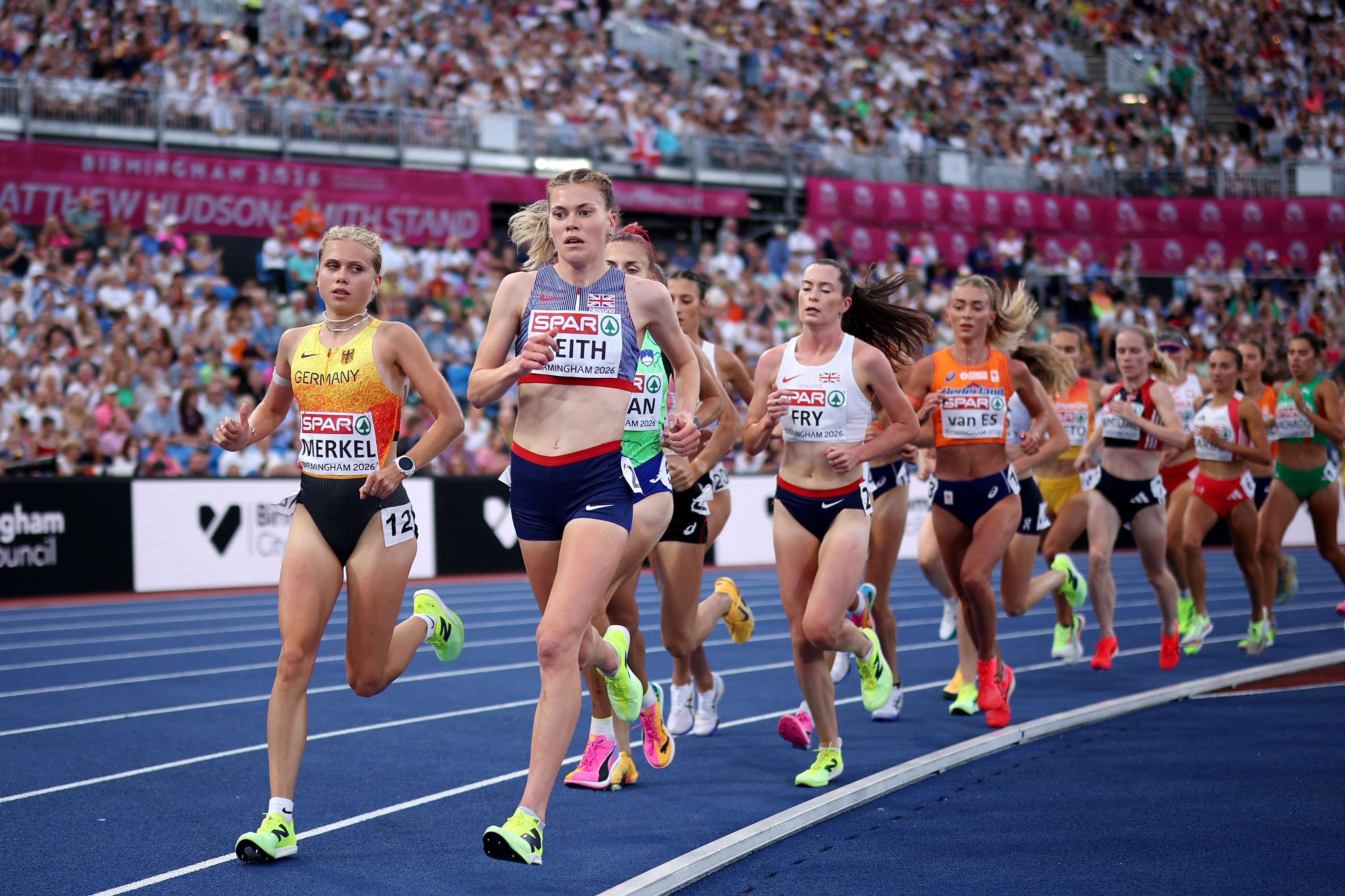 Just two weeks after the Commonwealth Games, Megan Keith was back in action at the European Championships in Birmingham where she finished eighth in the 10,000m