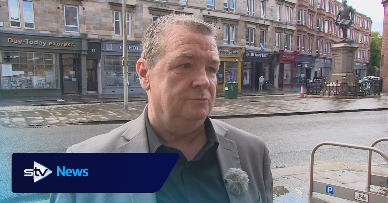 Der Vorsitzende des Stadtrats von Glasgow, Ricky Bell, fordert eine Pause ...