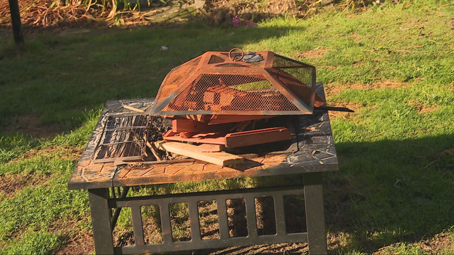 Racheal's firepit.