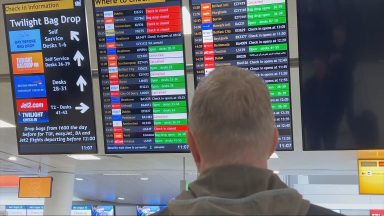 Flights across Scotland running at ‘full capacity’ after air traffic control issue