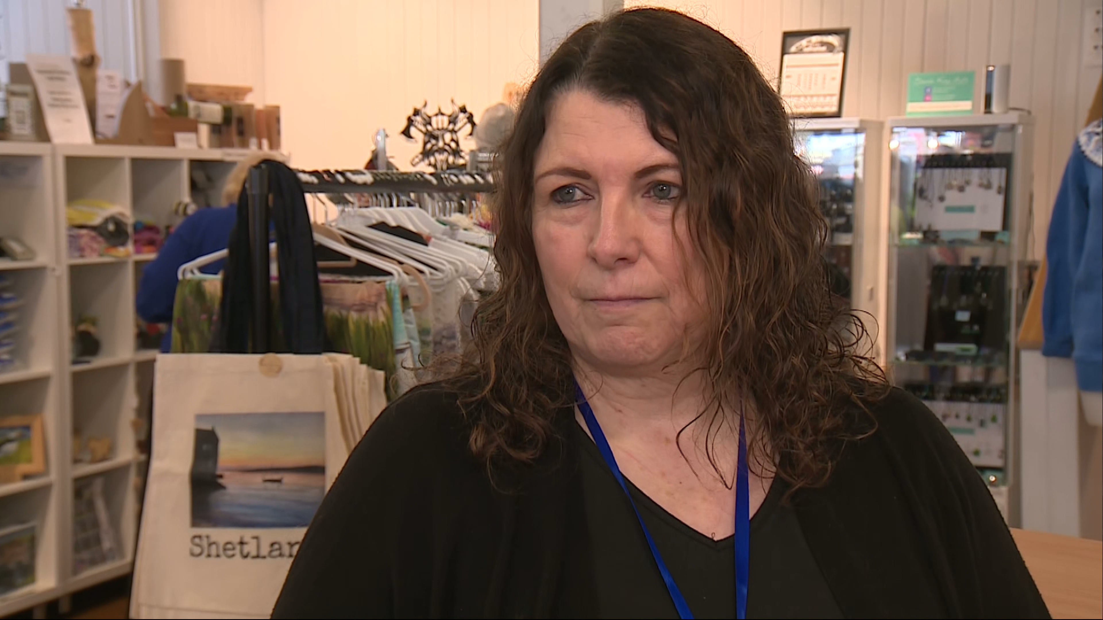 Shetland shopkeeper Michelle says tourism is 'booming' on the island