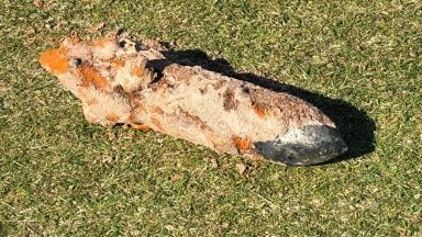 Bomb squad called after 20-pound artillery shell discovered on North Berwick beach