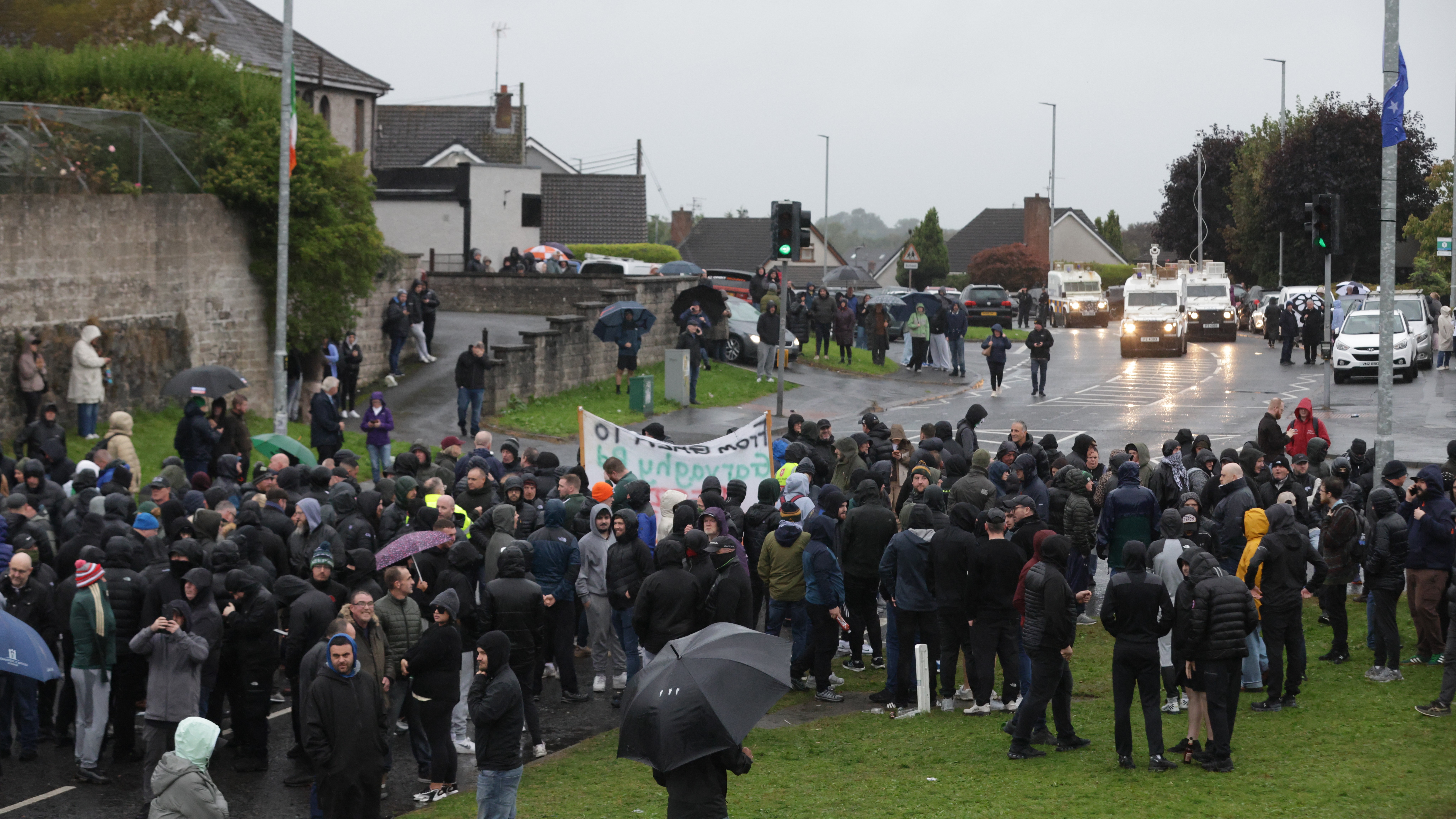 PIt is the first parade along the Garvaghy Road in Portadown for almost 30 years