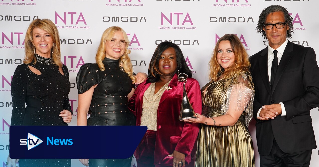 Celebrity Traitors and Clarkson's Farm win top prizes at National TV Awards