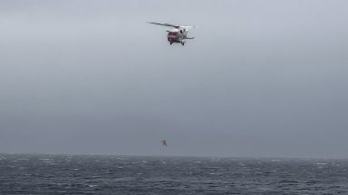 Sailor rescued by coastguard teams after falling into sea off Lochranza