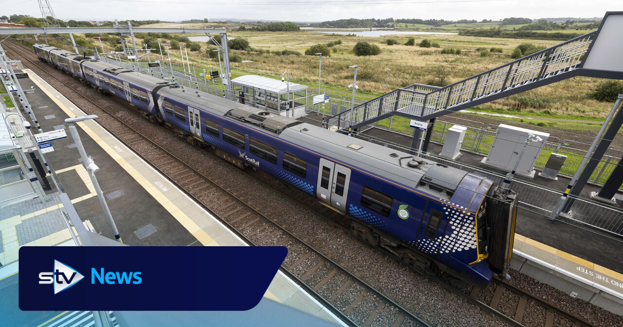 New £18.3m Balgray train station to open to passengers this weekend ...