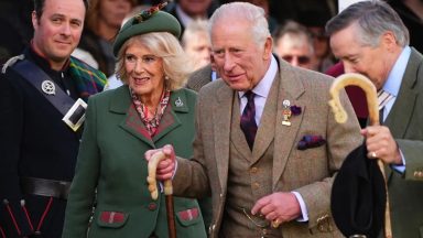 King and Queen attend Braemar Gathering alongside Highland games fans