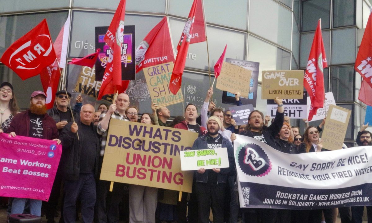 GTA VI workers rally as Rockstar faces tribunal over ‘unfair’ dismissal of staff