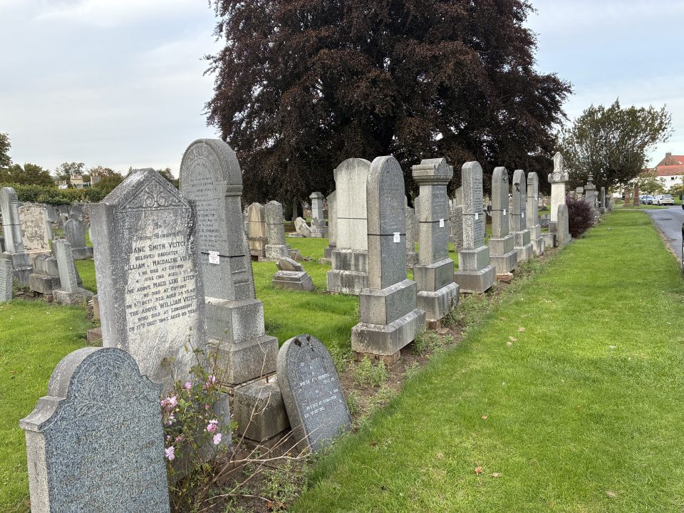 Unsafe headstones at risk of being laid flat in historic East Lothian graveyard