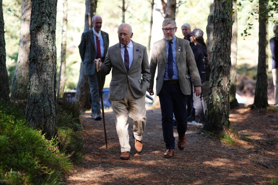 King voices ‘admiration and appreciation’ for those who tackled wildfires
