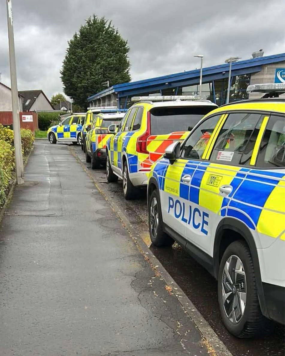 A 44-year-old woman has been taken to hospital for treatment