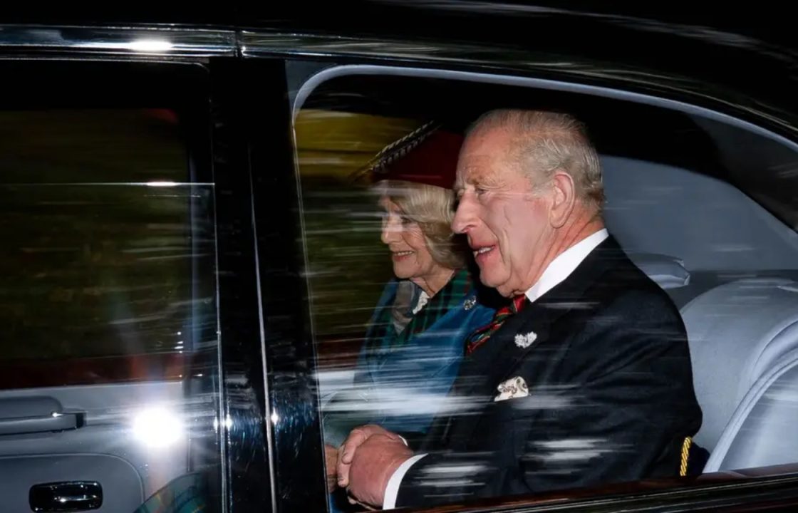 Andy Burnham joins King and Queen at church service in Scotland