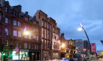 Former Glasgow nightclub on market after permission granted for 70 flats